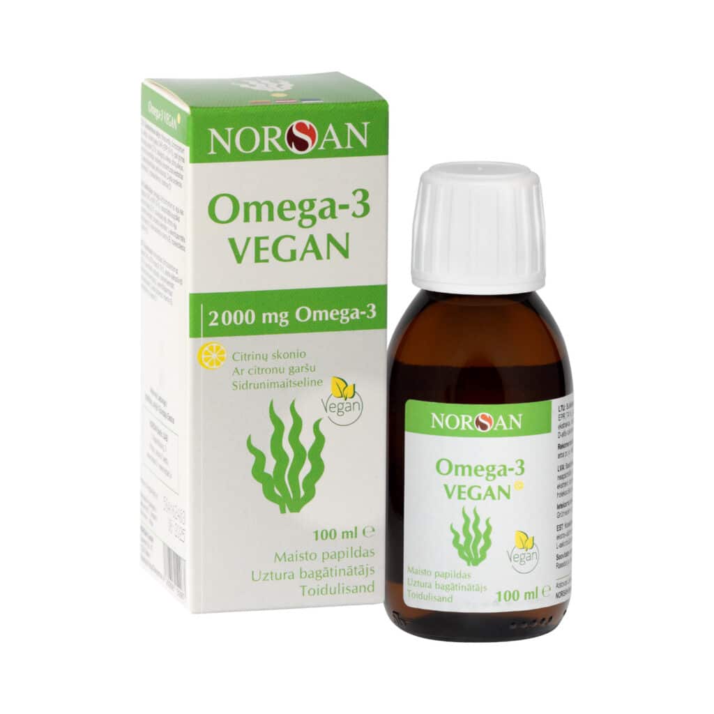 Omega-3 Vegan, õli, 100 ml