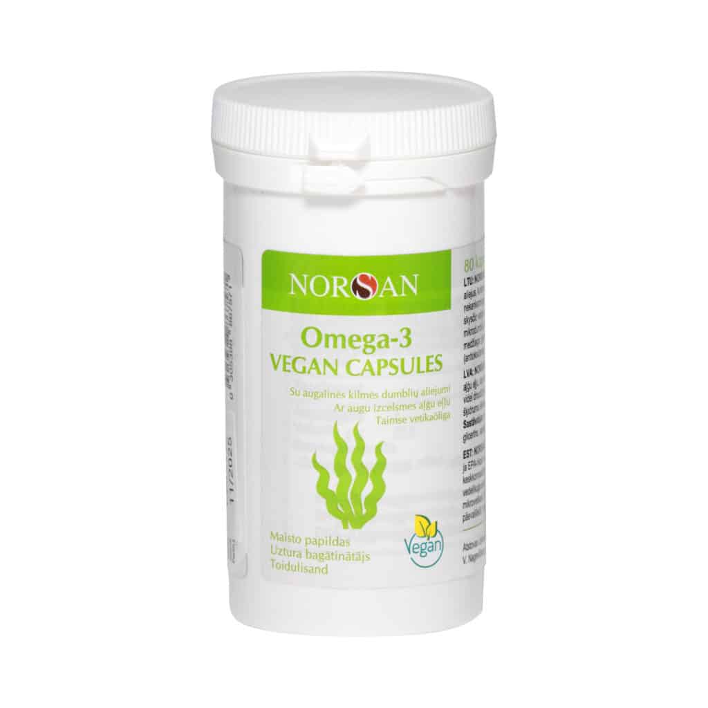 Omega-3 Vegan, kapslid, 80 tk.
