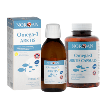 Omega-3 Arktis komplekt (kapslid + õli)
