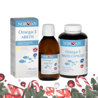 Omega-3 Arktis komplekt (kapslid + õli)