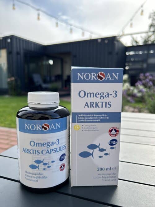 Omega-3 Arktis komplekt (kapslid + õli) - Pilt 5
