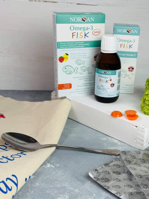 Omega-3 FISK komplekt (õli+želatiini närimispadjakesed) - Pilt 9