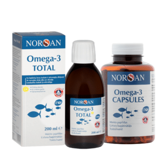Omega-3 Total komplekt (kapslid+õli)