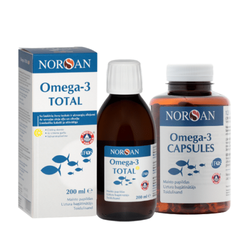Omega-3 Total komplekt (kapslid+õli) - Image 2