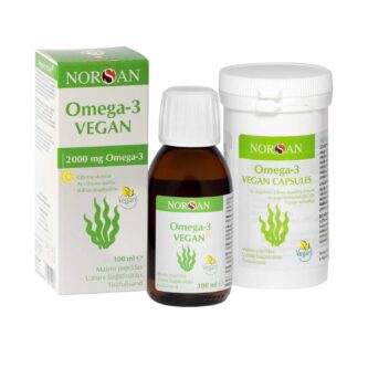 Omega-3 Vegan komplekt (kapslid+õli)