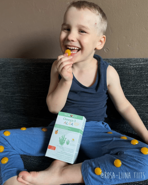 Omega-3 Alga Jelly, želatiinist närimispadjakesed, 45 ja 120 tk. - Pilt 5
