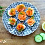 Sveiki receptai, užkandėlės su lašiša