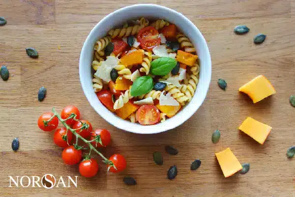 Makaronų receptas, kaip sveikai maitintis