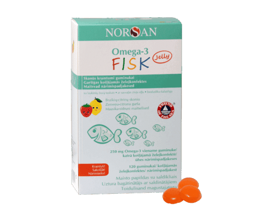Omega-3 FISK komplekt (õli+želatiini närimispadjakesed) - Image 3