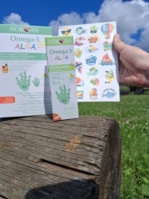 Omega-3 Alga, õli + jelly komplekt - Pilt 4