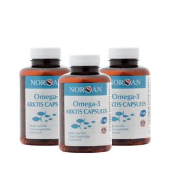 Omega-3 Arktis, kapslid, 3x120 tk.
