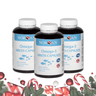 Omega-3 Arktis, kapslid, 3x120 tk.