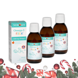 Omega-3 FISK, õli, 3x150 ml