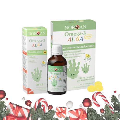 Omega-3 Alga, õli + jelly komplekt