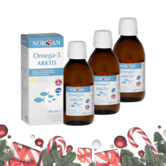 Omega-3 Arktis D-vitamiiniga, õli 3x200ml