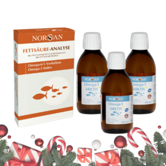 Omega-3 Arktis komplekt rasvhapete testiga