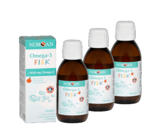 Omega-3 FISK, õli, 3x150 ml