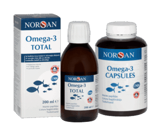 Omega-3 Total komplekt (kapslid+õli)