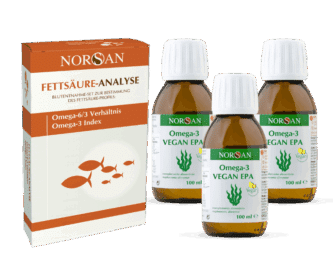 Omega-3 Vegan EPA komplekt rasvhapete testiga