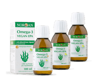 Omega-3 Vegan EPA, õli, 3x100 ml